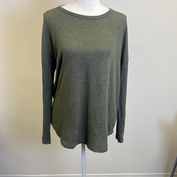 Buffalo David Bitton Tops - Buffalo David Bitton Olive Sweater